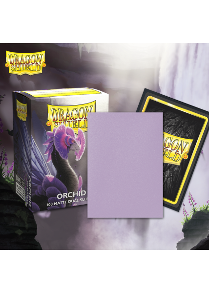 Dragon Shield Sleeves: Matte Dual Orchid (Box of 100)